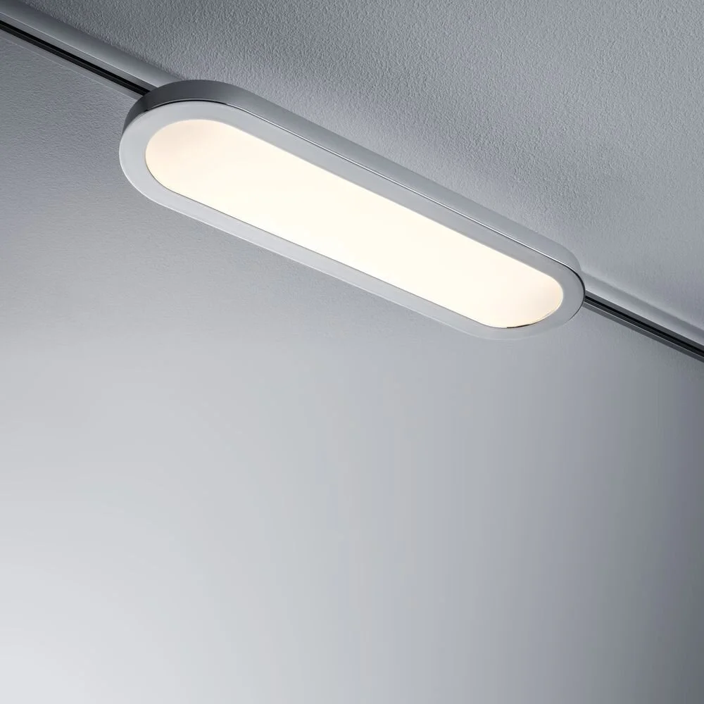 URail System LED Panel Loop 7W aus Aluminium und Kunststoff in chrom-matt günstig online kaufen