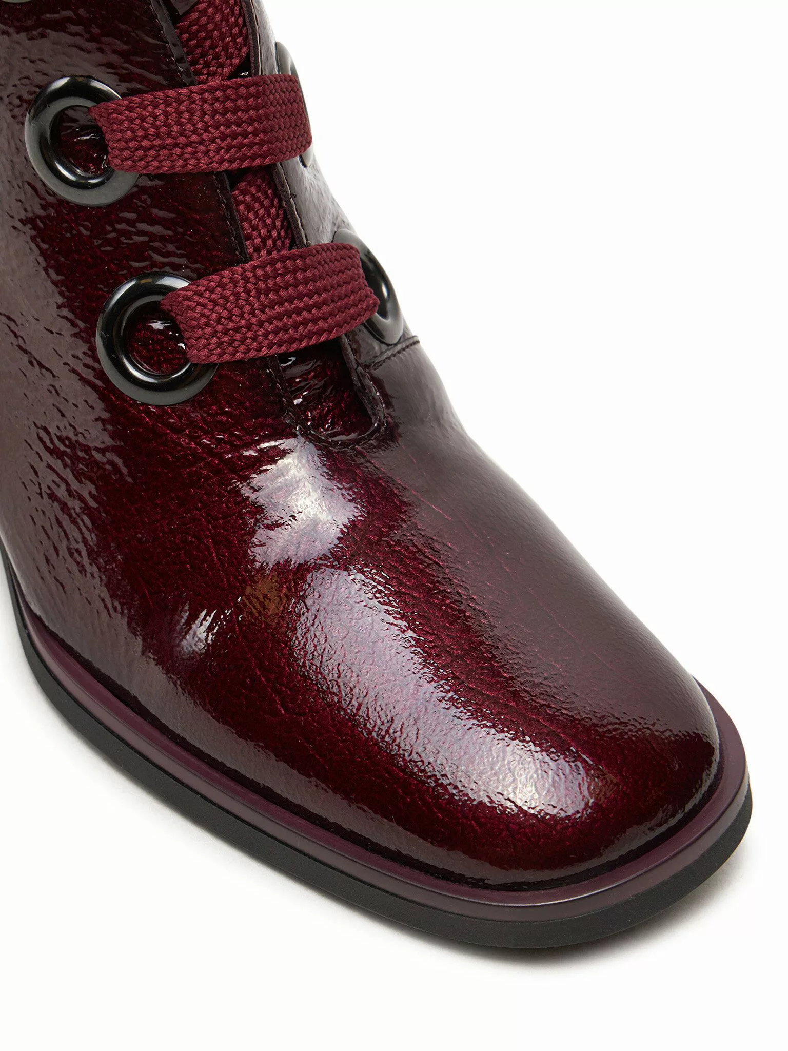 Hispanitas Stiefeletten Rio-I24 HI243635 Dunkelrot Stiefelette günstig online kaufen