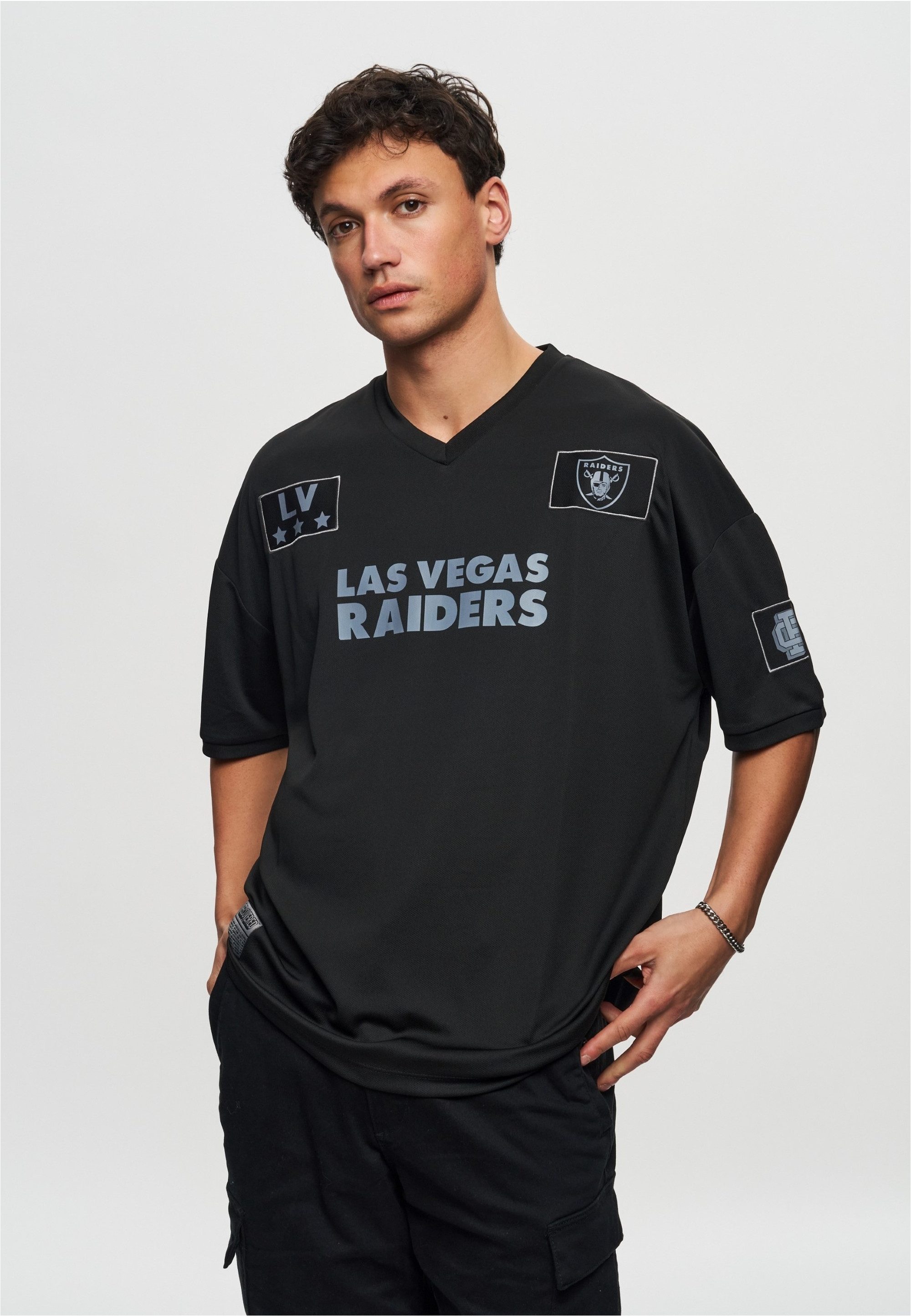 Recovered T-Shirt "NFL Raiders LV 20 Oversized", (1 tlg.), im zeitlosen Des günstig online kaufen
