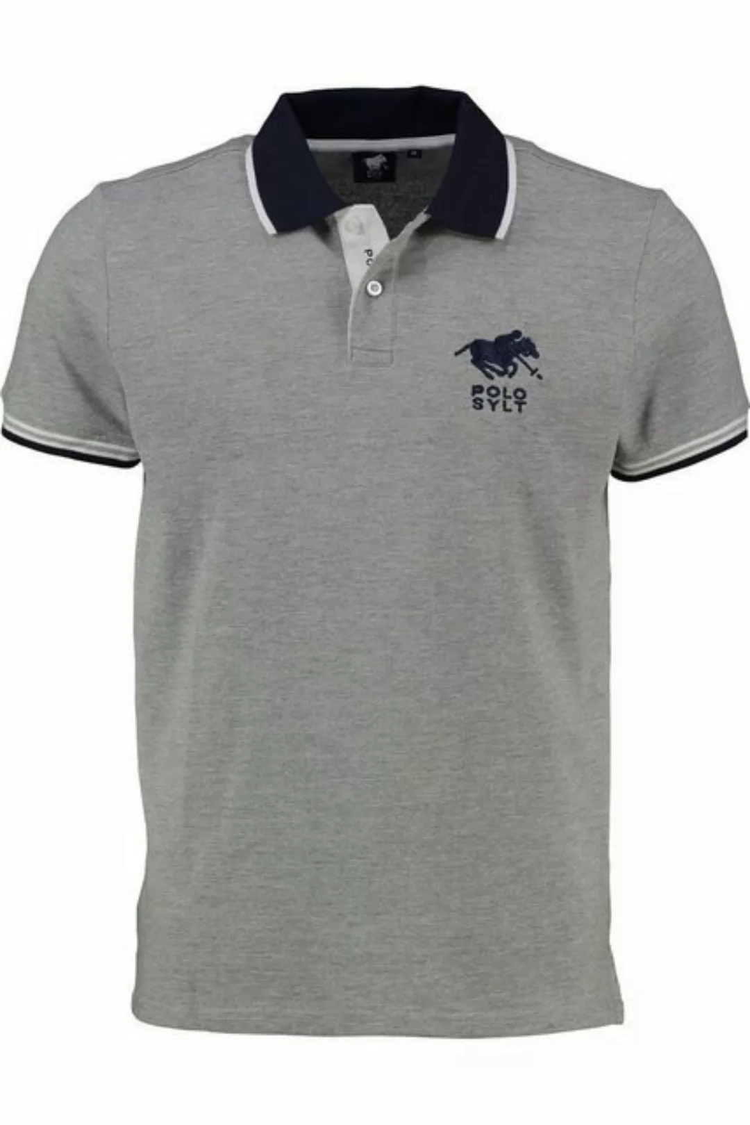 Polo Sylt Poloshirt mit Kontrast-Akzenten günstig online kaufen