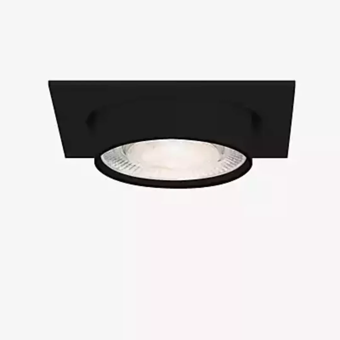Mawa Wittenberg 4.0 Deckeneinbauleuchte eckig LED, schwarz matt - ohne Betr günstig online kaufen