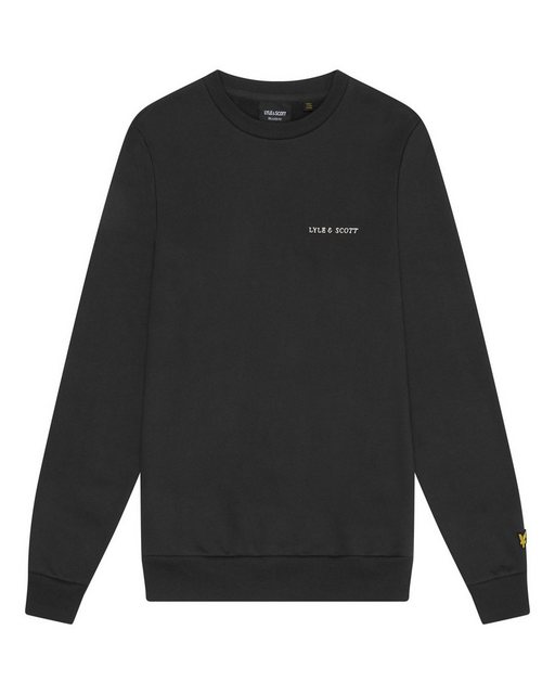 Lyle & Scott Sweatshirt Ohne Kapuze Aus Baumwolle, Adler-Logo Am Ärmel günstig online kaufen