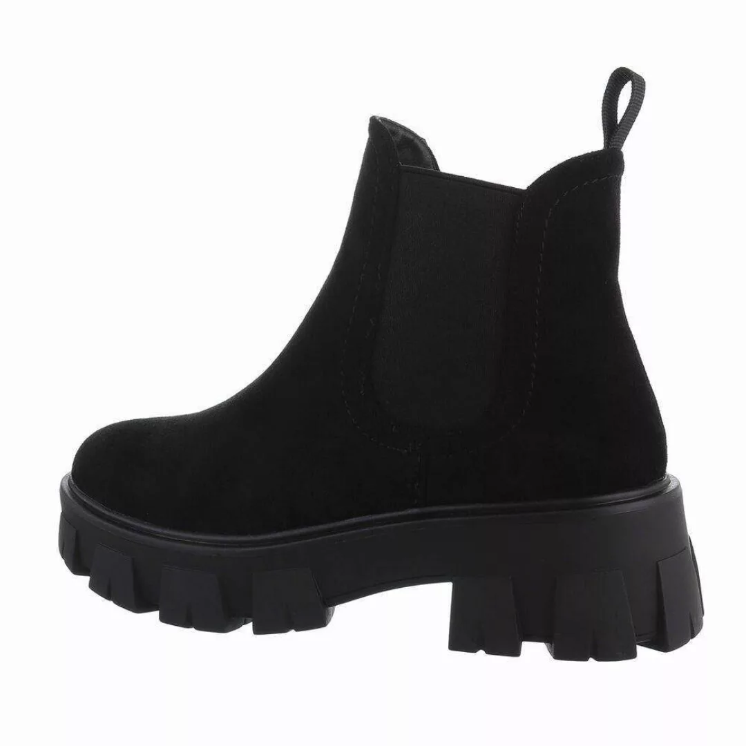 Ital-Design Damen Chelsea Freizeit Plateaustiefelette (76772022) günstig online kaufen