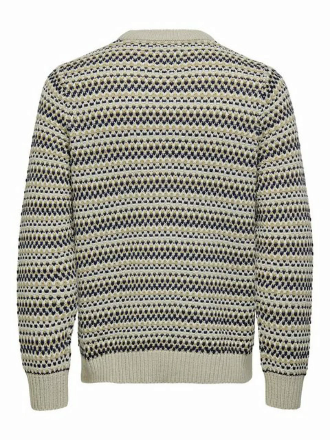 ONLY & SONS Strickpullover Strickpullover Regular Fit Rundhals langarm 8174 günstig online kaufen