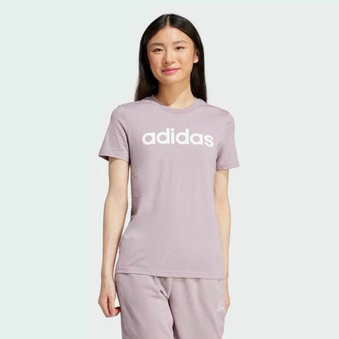 adidas Sportswear T-Shirt LOUNGEWEAR ESSENTIALS SLIM LOGO günstig online kaufen