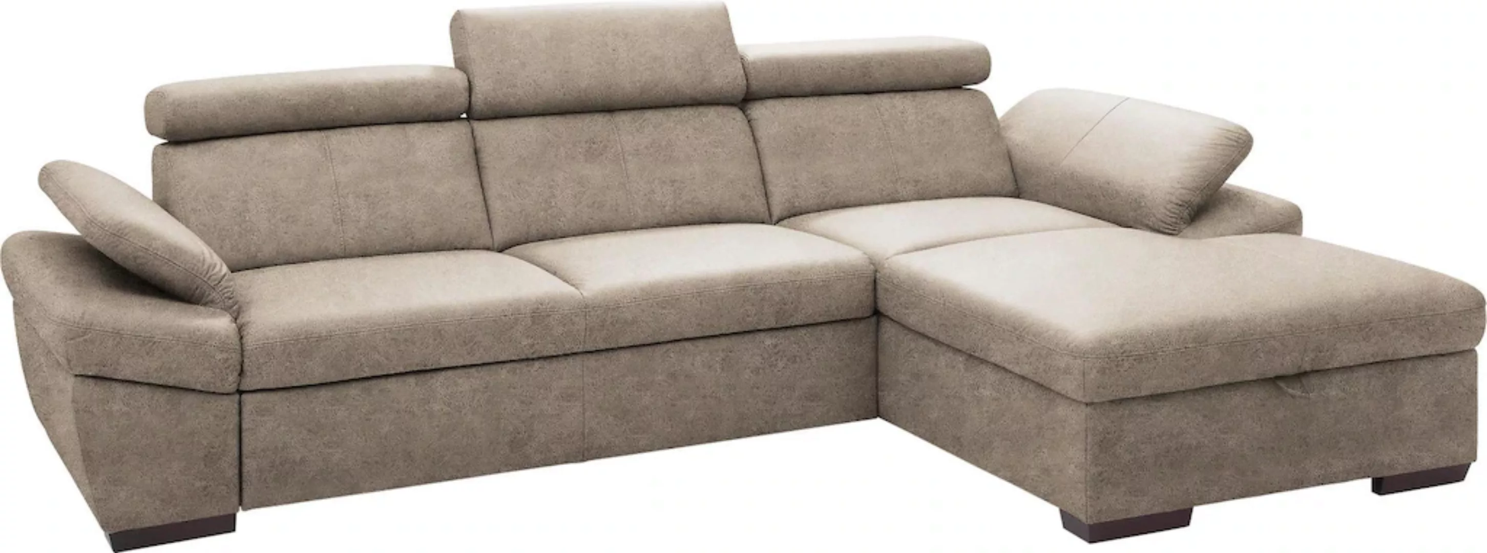 exxpo - sofa fashion Ecksofa »Salerno, klassisch modernes Funktionssofa, ho günstig online kaufen