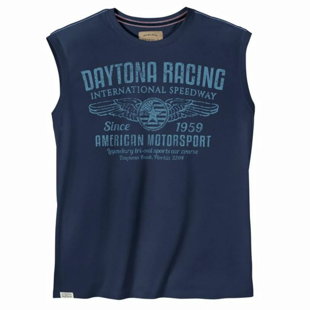 redfield Muscleshirt Große Größen Herren Muskelshirt Daytona Racing denimbl günstig online kaufen