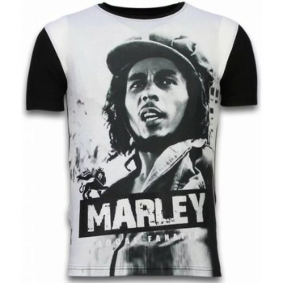 Local Fanatic  T-Shirt Bob Marley Black And White Digital günstig online kaufen