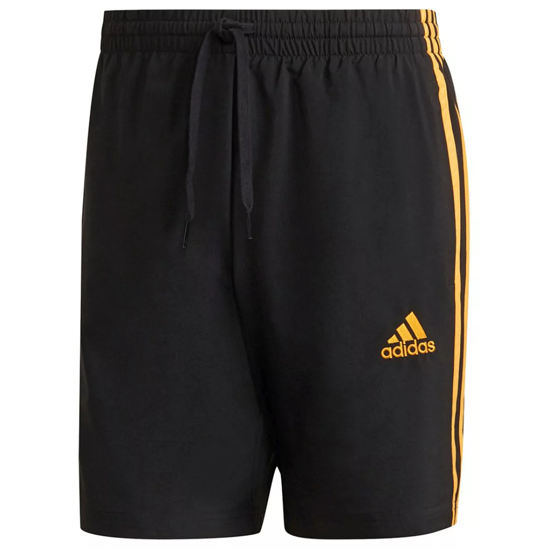 Adidas 3 Stripes Chelsea Shorts Hosen S Black / Semi Solar Gold günstig online kaufen