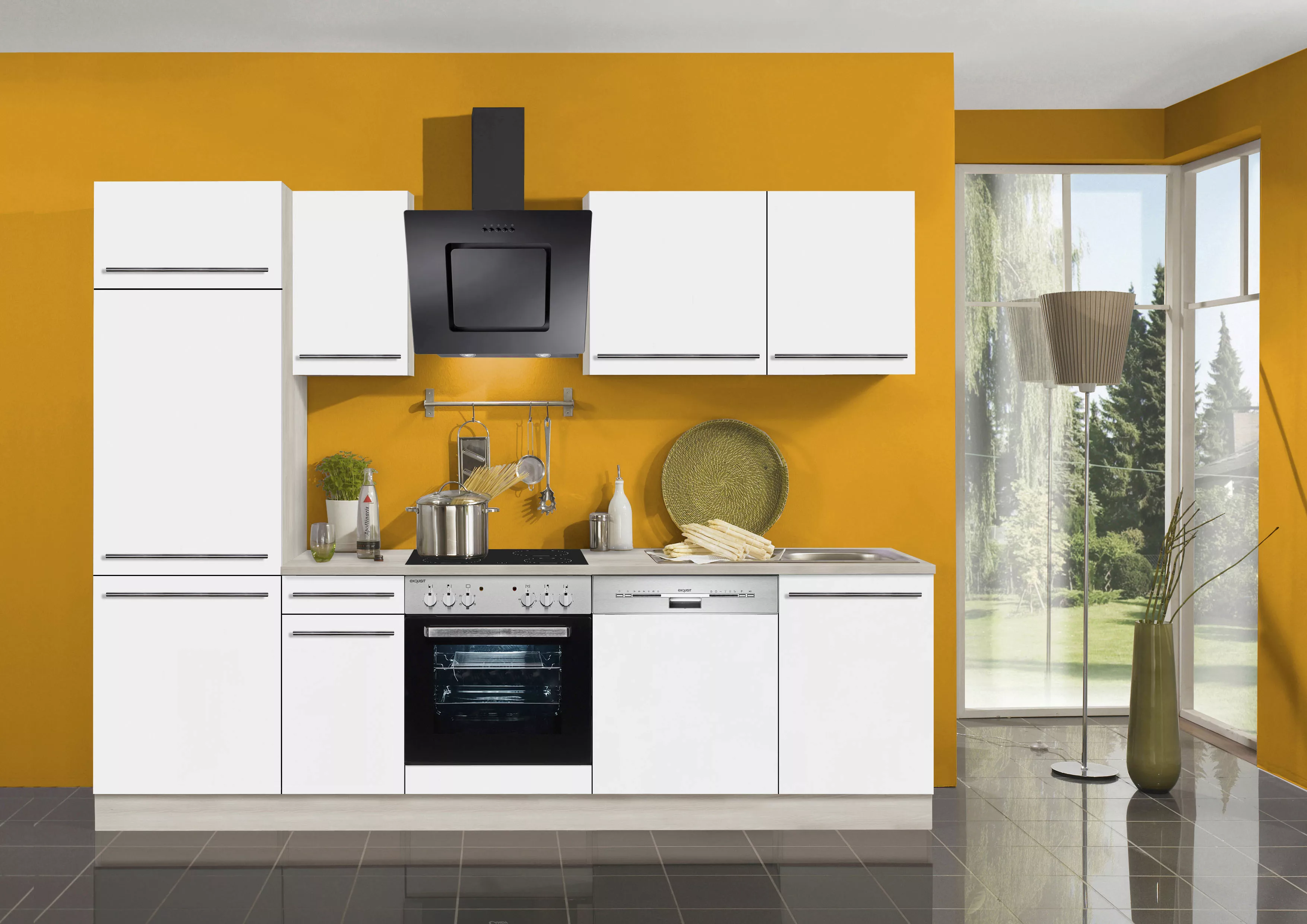 OPTIFIT Küchenzeile "Bern", Breite 270 cm, gedämpfte Türen, wahlweise mit E günstig online kaufen