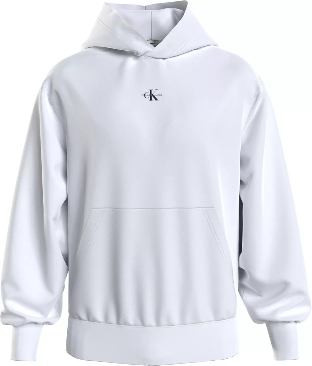 Calvin Klein Jeans Kapuzensweatshirt MICRO MONOLOGO HOODIE (1-tlg) mit Bio günstig online kaufen