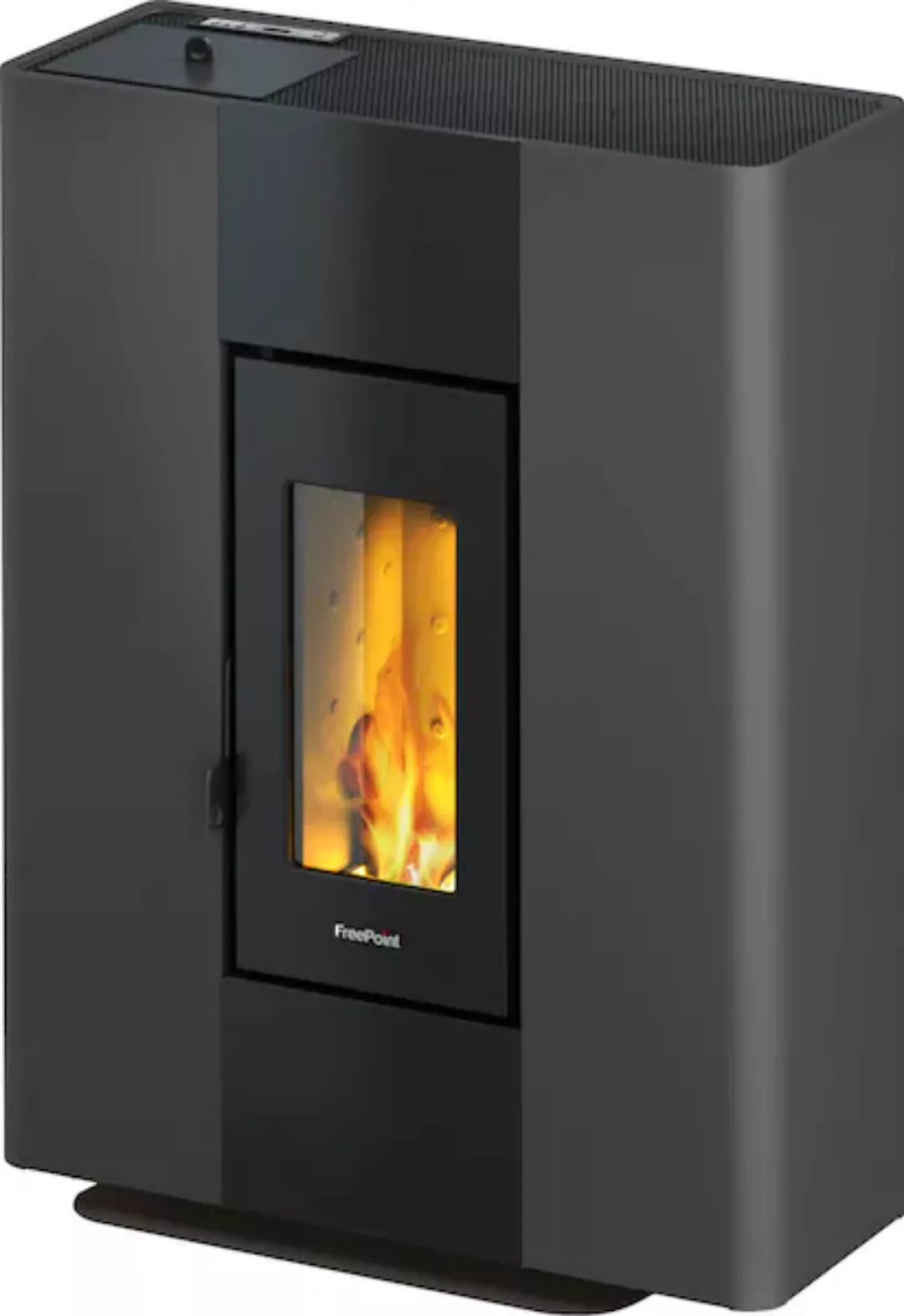 Freepoint Pelletofen Roxy Stand Stahl Anthrazit 2,7-7 kW EEK: A+ günstig online kaufen