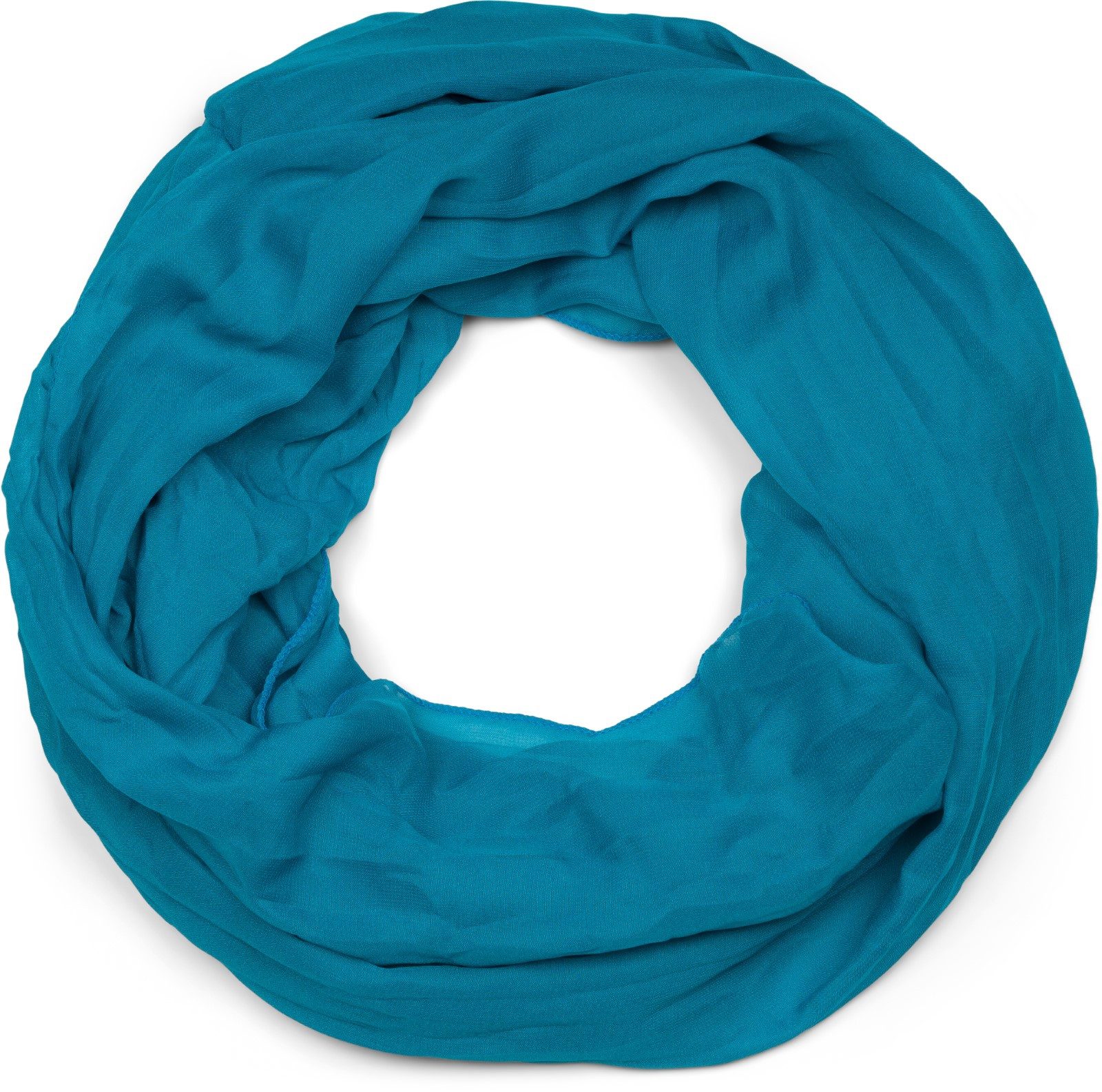 styleBREAKER Loop Seidiger unifarbener Loop, (1-St) günstig online kaufen