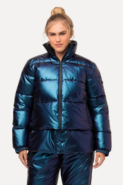 Ulla Popken Steppjacke Performance-Jacke Verlängerung 2-Wege-Zipper günstig online kaufen