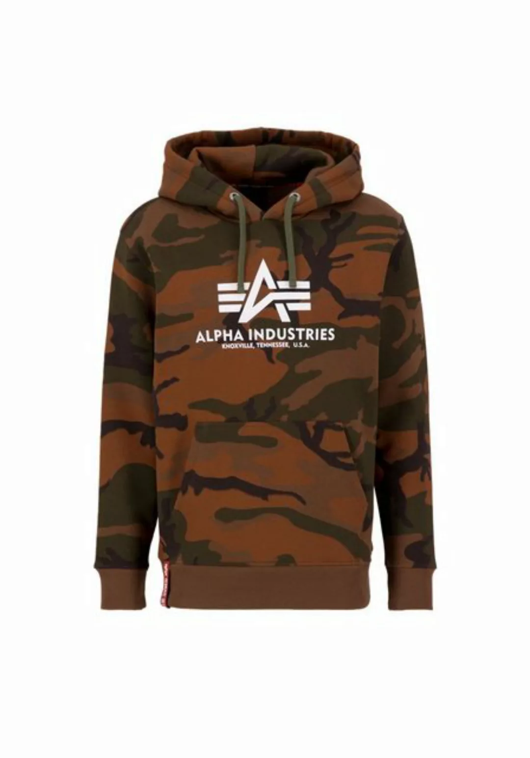 Alpha Industries Hoodie Alpha Industries Men - Hoodies Basic Hoodie Camo günstig online kaufen