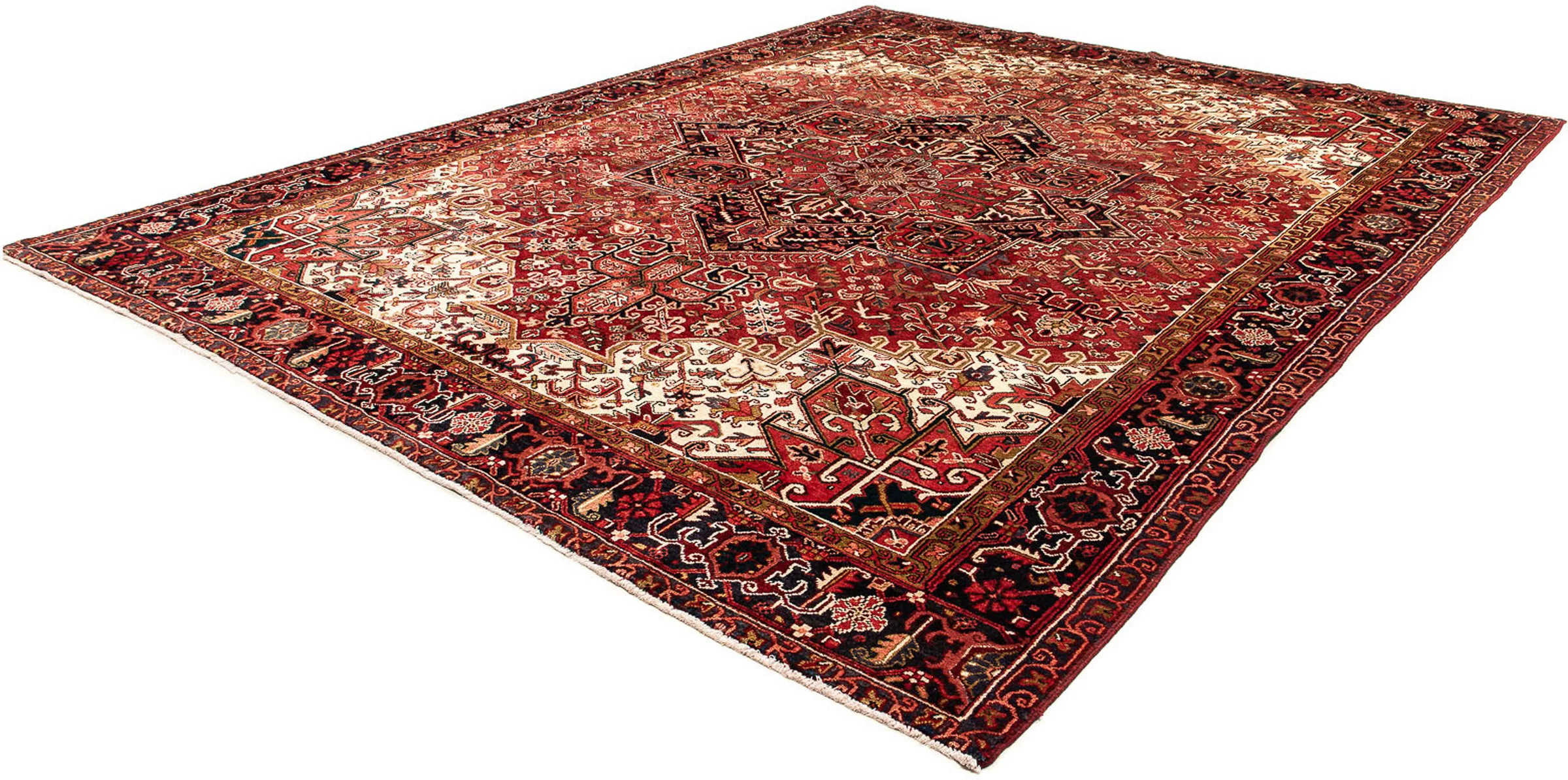 morgenland Orientteppich »Perser - Nomadic - 400 x 310 cm - dunkelrot«, rec günstig online kaufen