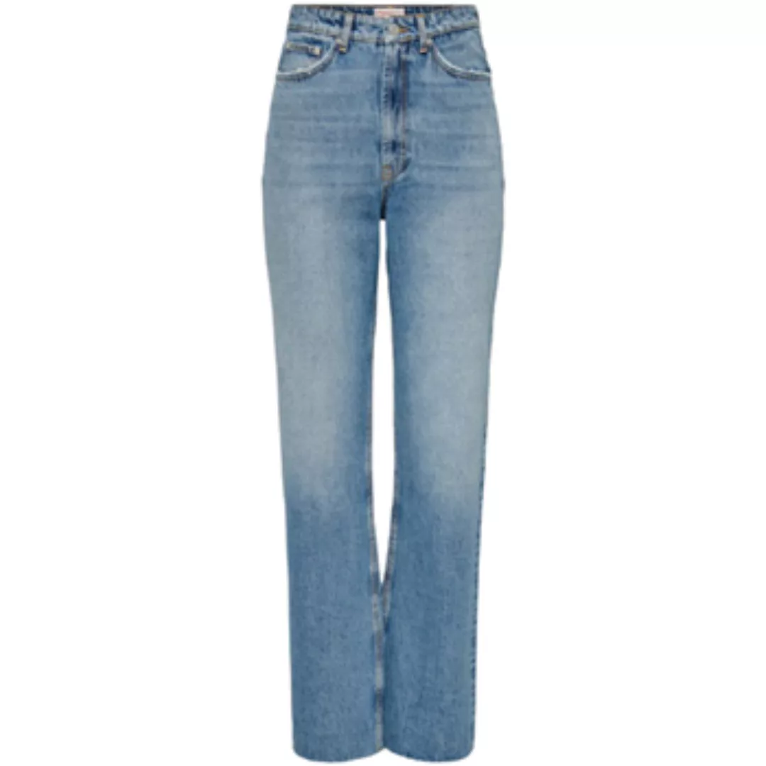 Only  Straight Leg Jeans ONLRILEY LIFE EX HW STR DNM DOT353 NOOS 15315031 günstig online kaufen