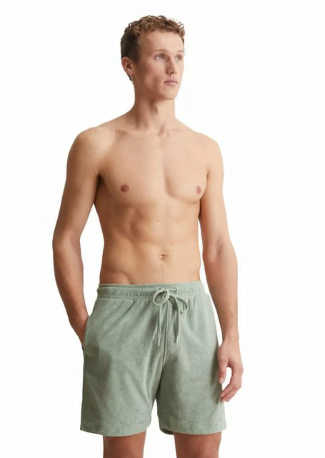 Marc O'Polo Shorts Terry Towel mit Bindeband und Tunnelzug günstig online kaufen