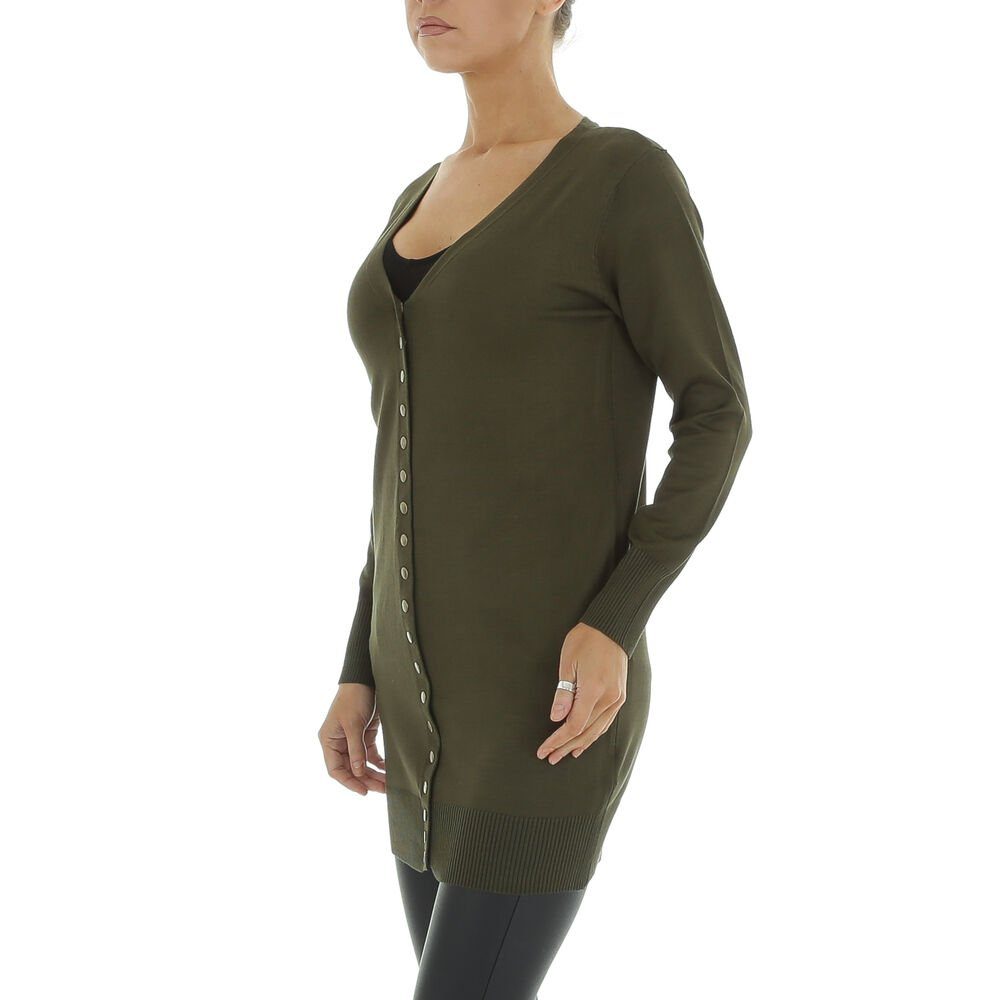 Ital-Design Strickjacke Damen Freizeit (81575147) Stretch günstig online kaufen