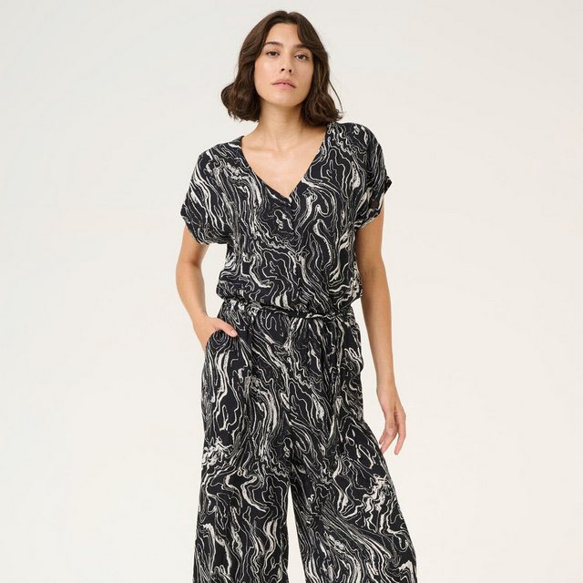 KAFFE Jumpsuit KAmira Plain Weave günstig online kaufen