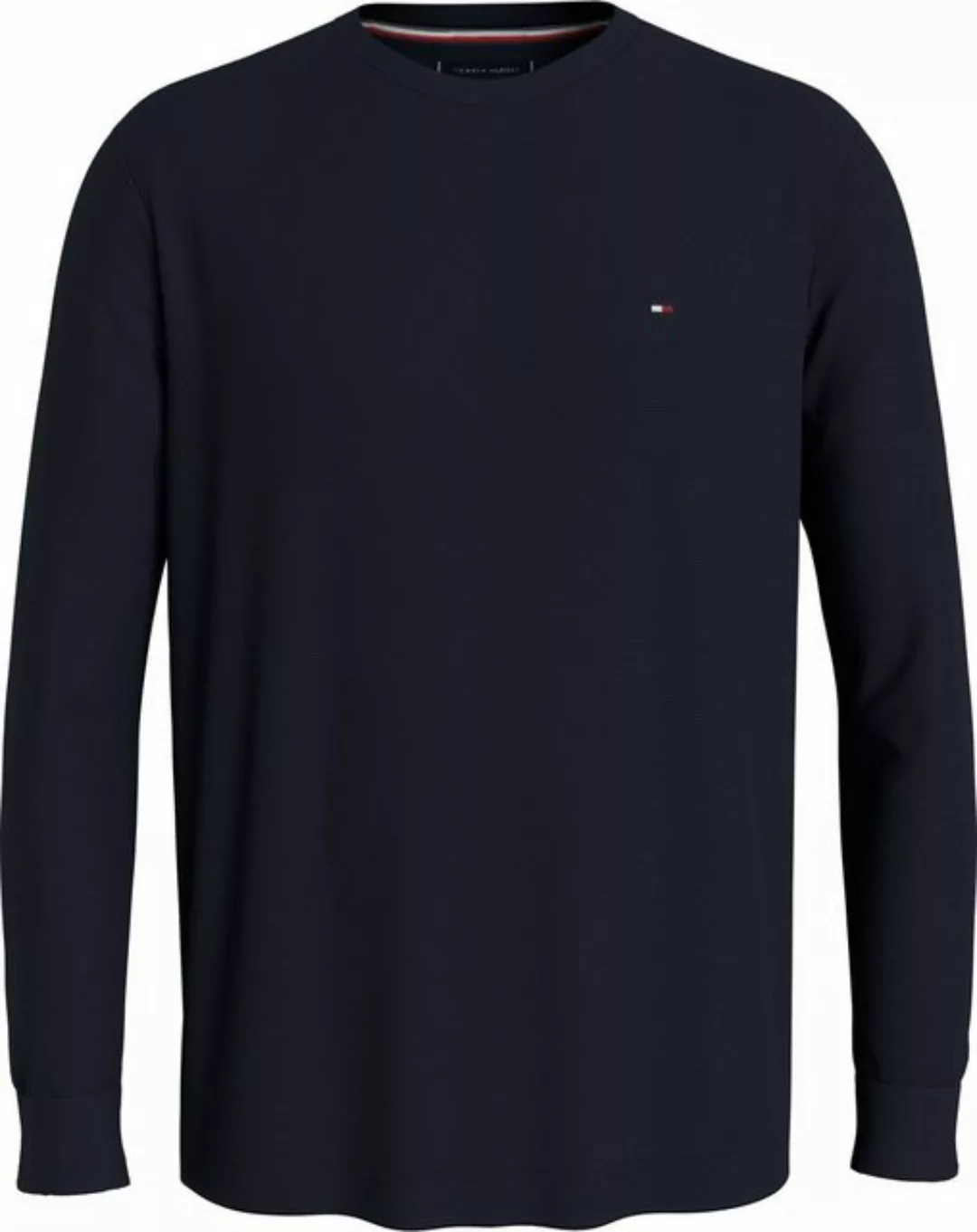 Tommy Hilfiger Langarmshirt NEW STRUCTURE LONG SLEEVE TEE aus leicht strukt günstig online kaufen