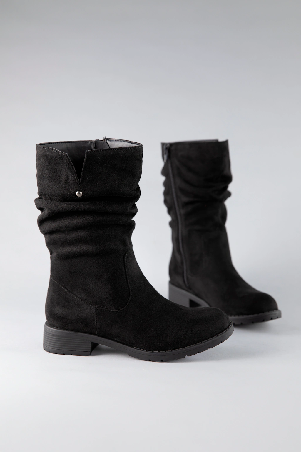 Aniston SHOES Stiefel, Stiefelette mit slouchy Schaft - NEUE KOLLEKTION günstig online kaufen