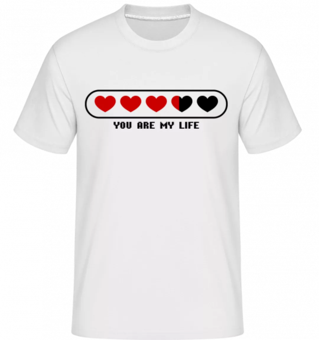 You Are My Life Hearts · Shirtinator Männer T-Shirt günstig online kaufen