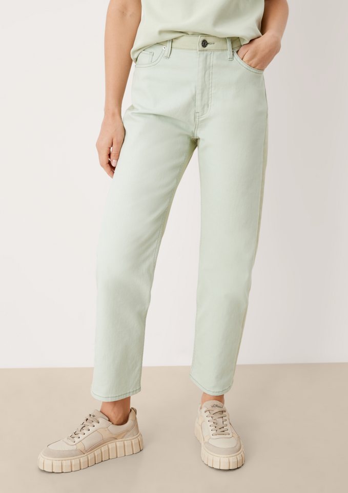 s.Oliver 7/8-Jeans Regular: Jeans in Bicolor-Optik Waschung günstig online kaufen