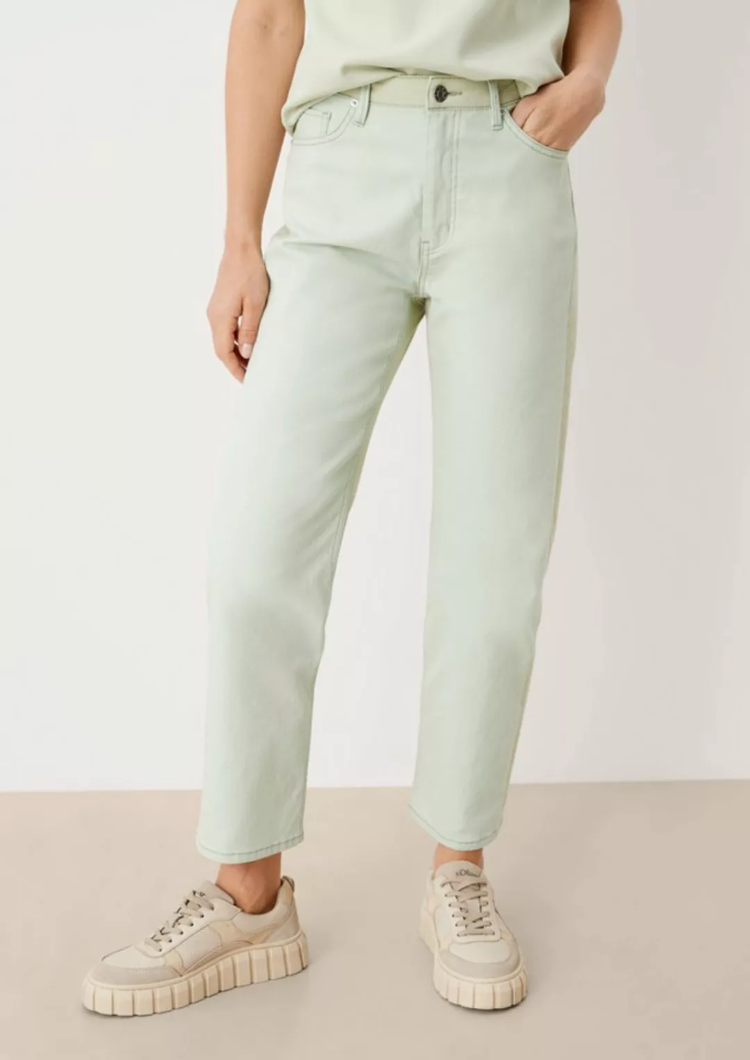 s.Oliver 7/8-Jeans Regular: Jeans in Bicolor-Optik Waschung günstig online kaufen