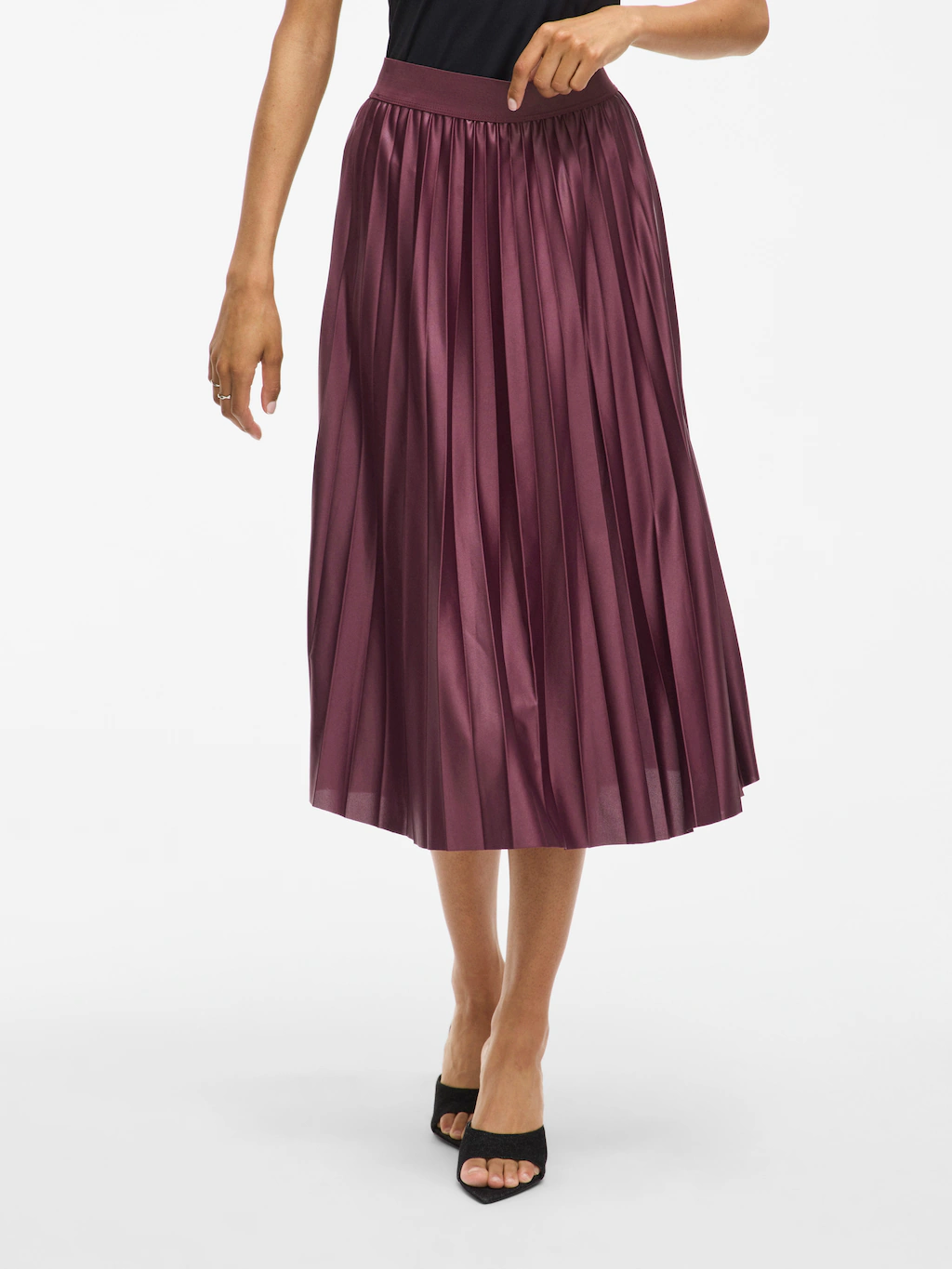 Vila Plisseerock "VINITBAN SKIRT - NOOS" günstig online kaufen