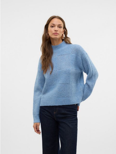 Vero Moda Strickpullover VMMOON LS HIGHNECK PULLOVER GA BF günstig online kaufen