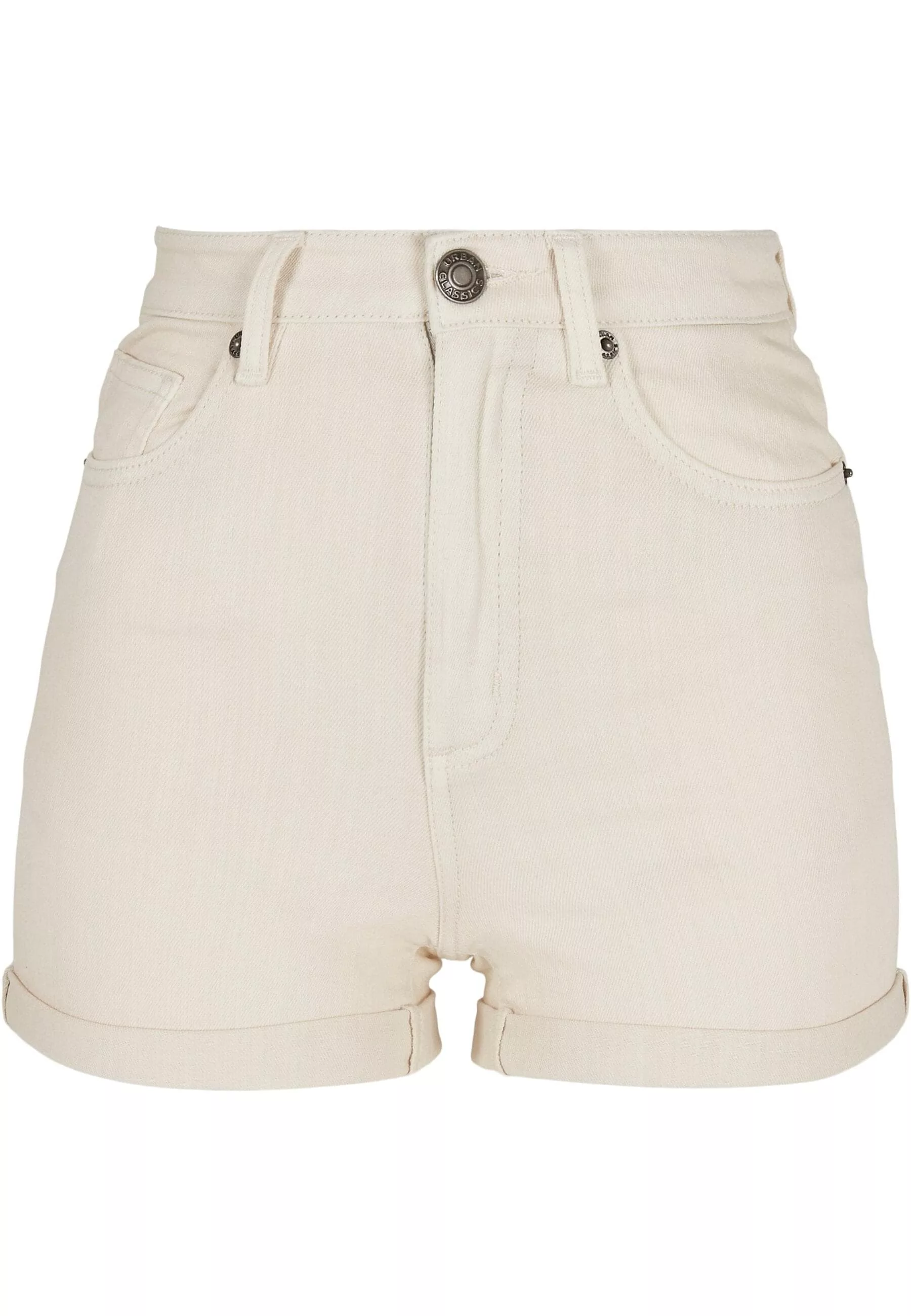 URBAN CLASSICS Stoffhose "Urban Classics Damen Ladies 5 Pocket Shorts", (1 günstig online kaufen