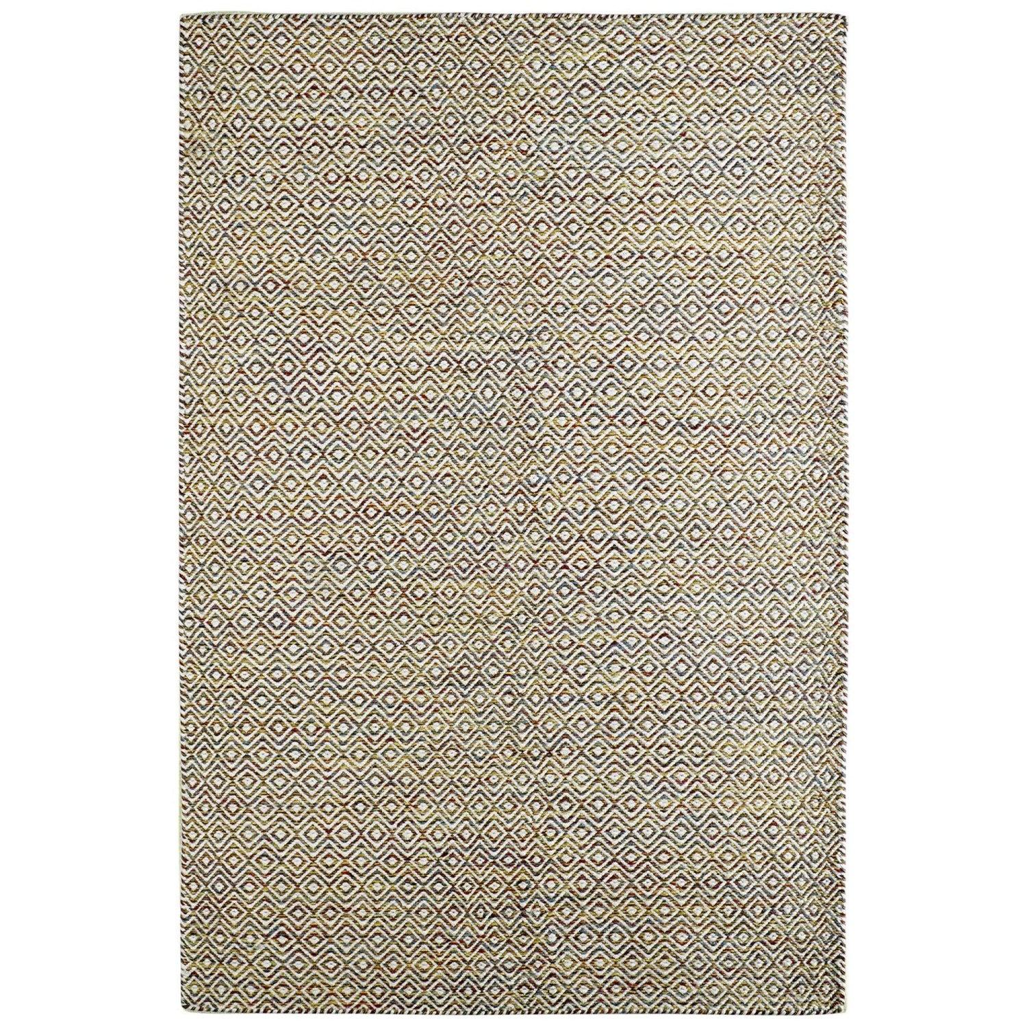 MeGusta Kurzflor Teppich Vintage Modern Multi Wolle 80x150 cm Clara günstig online kaufen