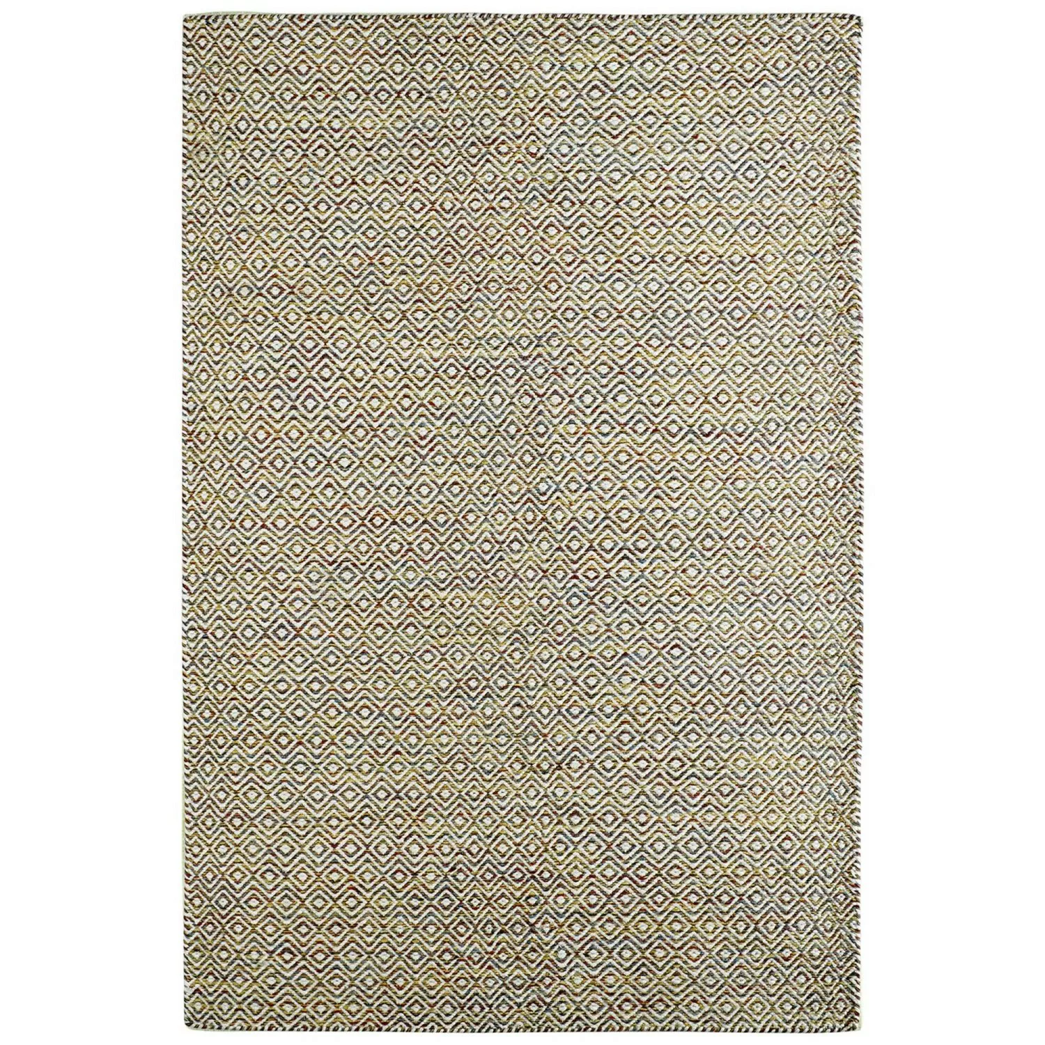 MeGusta Kurzflor Teppich Vintage Modern Multi Wolle 120x170 cm Clara günstig online kaufen