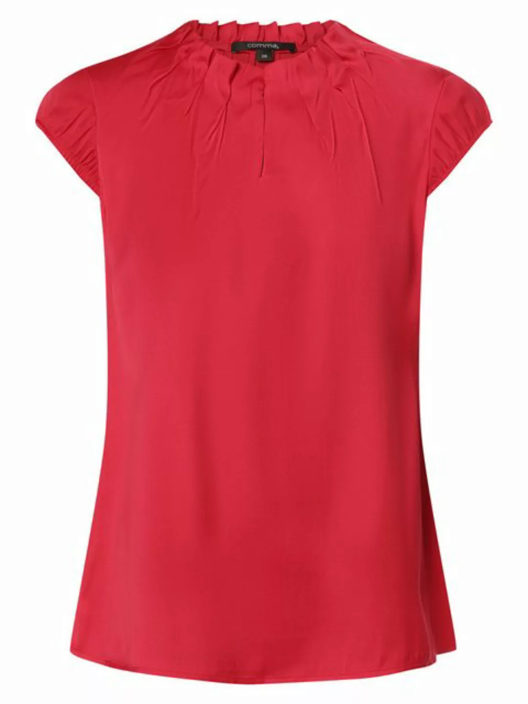 Comma Kurzarmbluse Bluse aus Satin günstig online kaufen