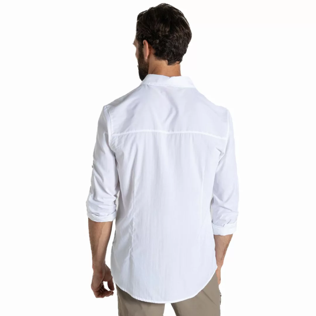 Craghoppers NosiLife Nuoro Long Sleeved Shirt II White günstig online kaufen