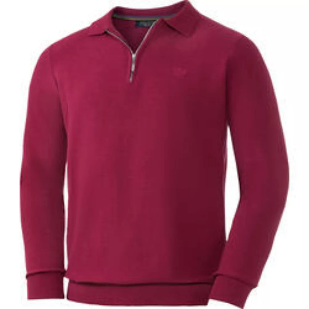 Franco Bettoni Herren Polo Pullover mit Zipper günstig online kaufen