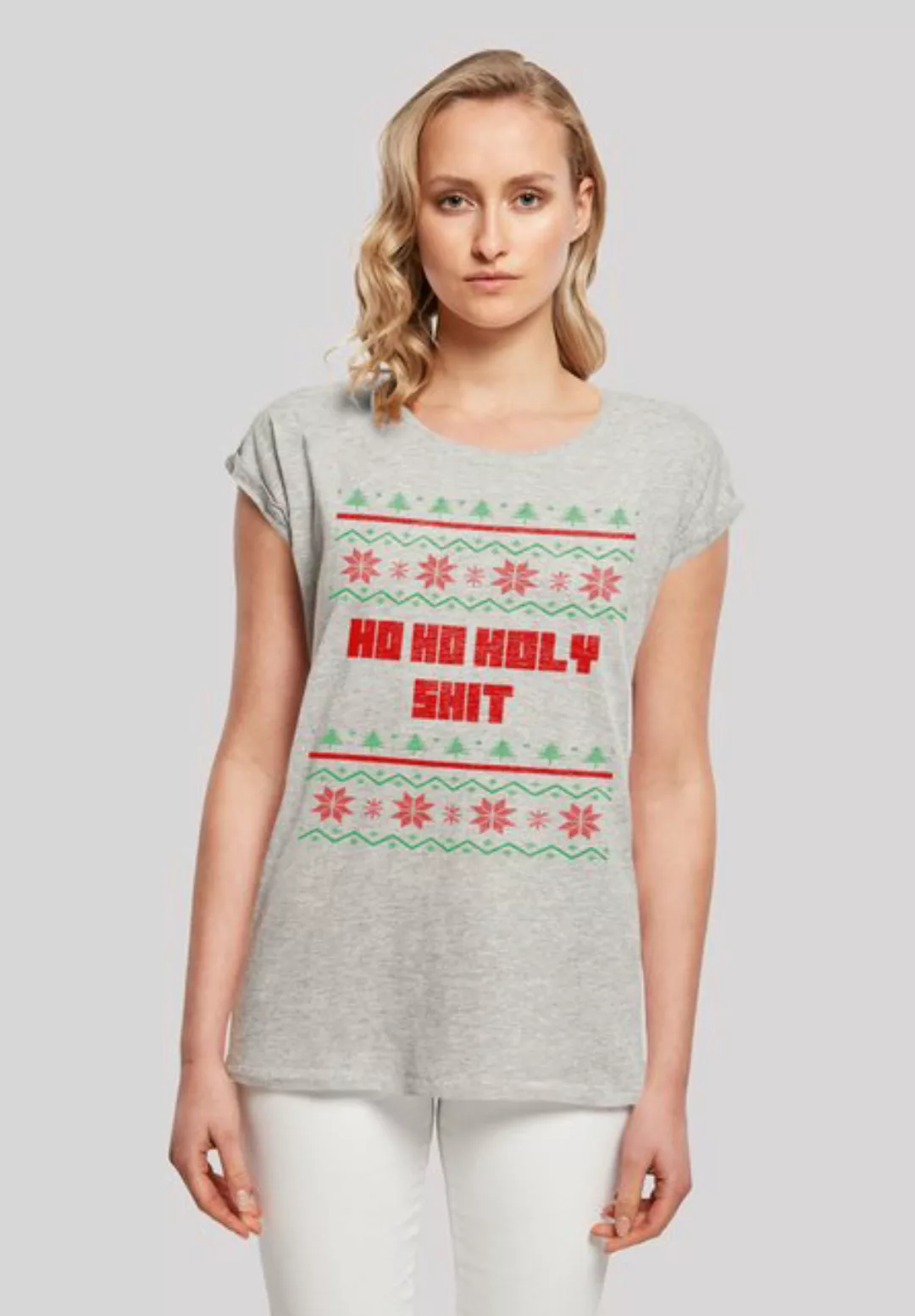 F4NT4STIC T-Shirt Ho Ho Holy Print günstig online kaufen