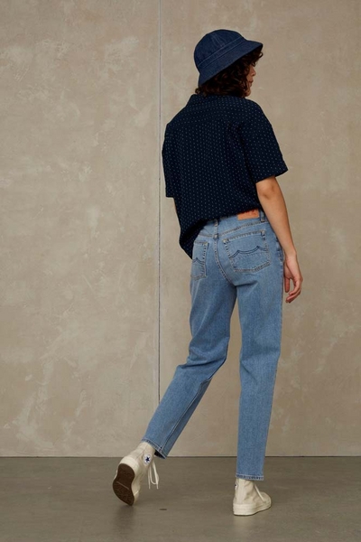Mom Jeans Aus Bio Baumwolle - Nachhaltig & Fair - Caroline Cropped günstig online kaufen
