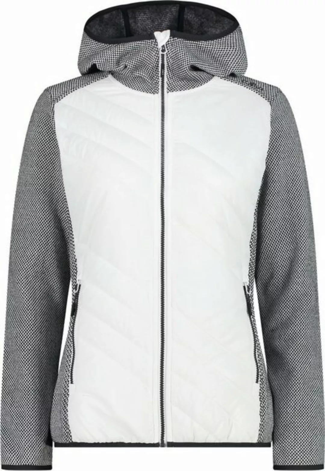 CMP Outdoorjacke WOMAN JACKET HYBRID FIX HOOD BIANCO günstig online kaufen