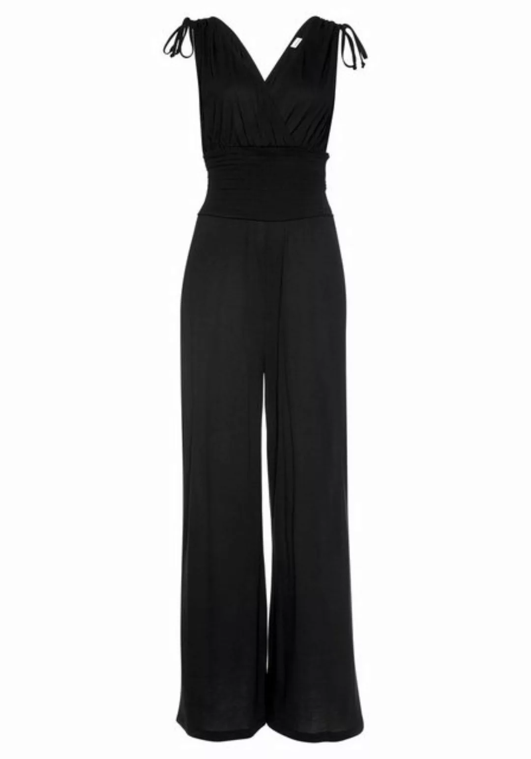 LASCANA Overall mit Bändern zum Raffen der Träger, sommerlicher Jumpsuit günstig online kaufen