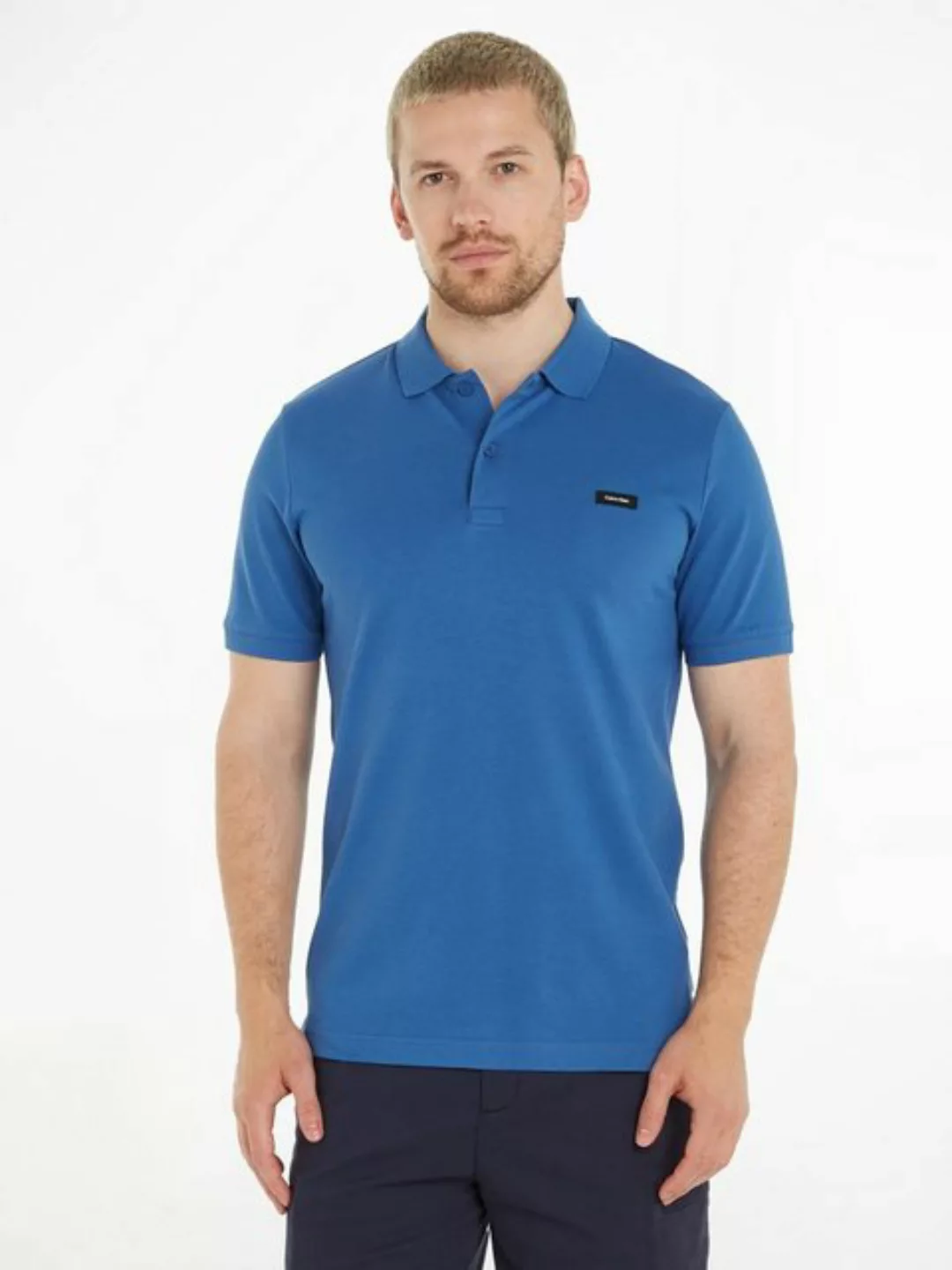 Calvin Klein Poloshirt mit Calvin Klein Logo auf der Brust günstig online kaufen