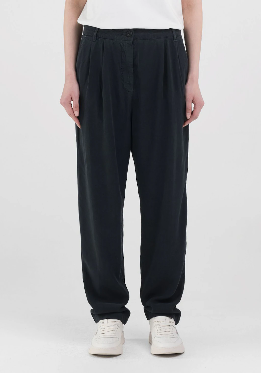 Replay Bundfaltenhose in softer Qualität günstig online kaufen