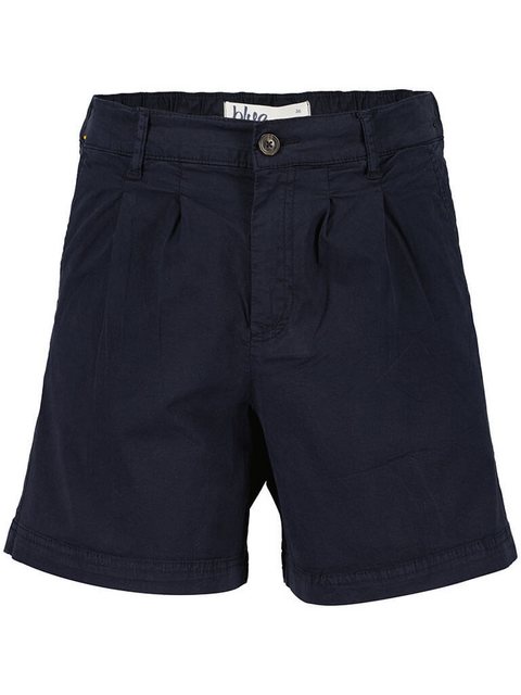 Blue Seven Bermudas Damen Shorts mit Knopf und Reißverschluss - Unifarbene günstig online kaufen