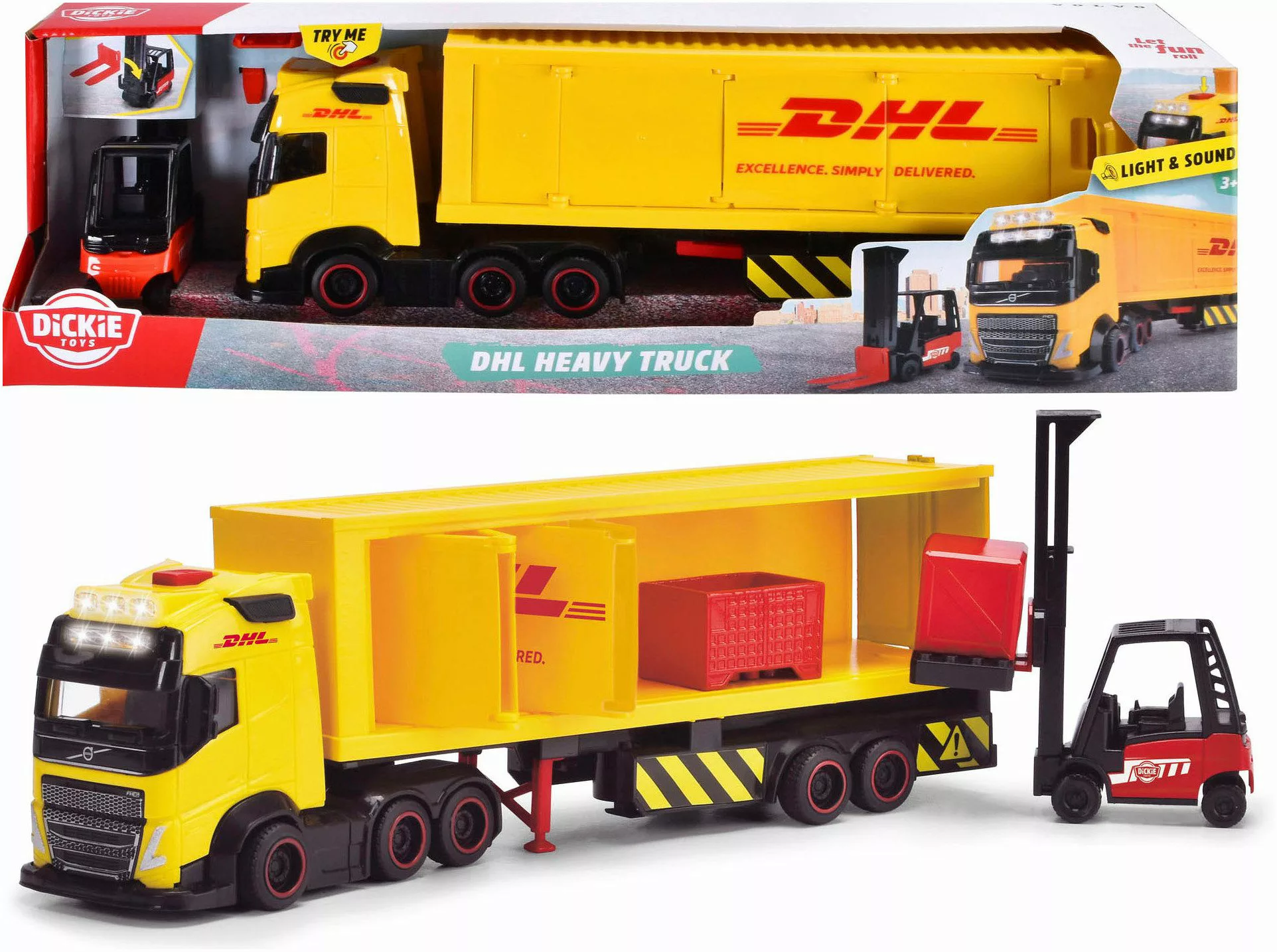 Dickie Toys Spielzeug-LKW DHL Truck, mit günstig online kaufen