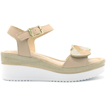 Donna Serena  Sandalen sandalo in pelle con zeppa günstig online kaufen