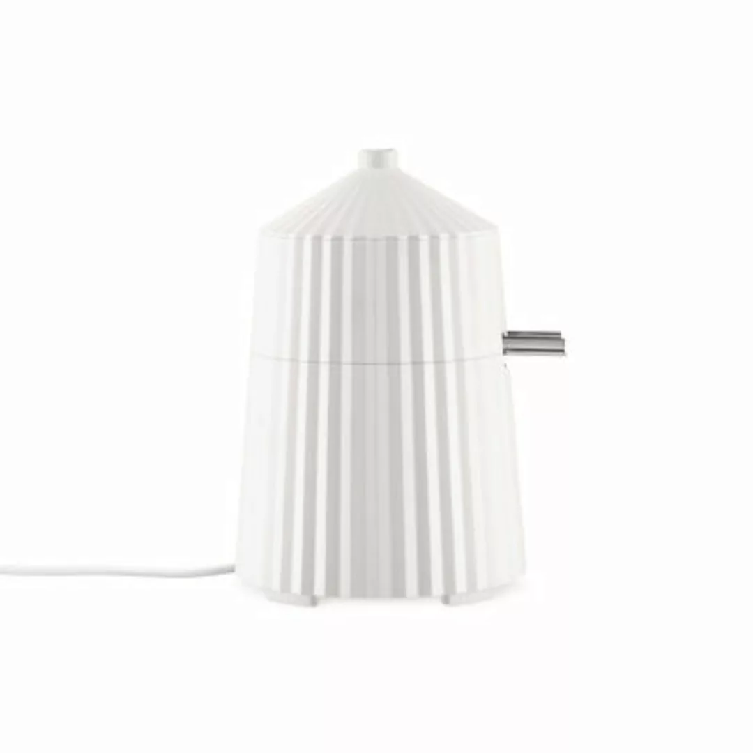 elektrische Zitruspresse Plissé plastikmaterial weiß / 80 W - Alessi - Weiß günstig online kaufen