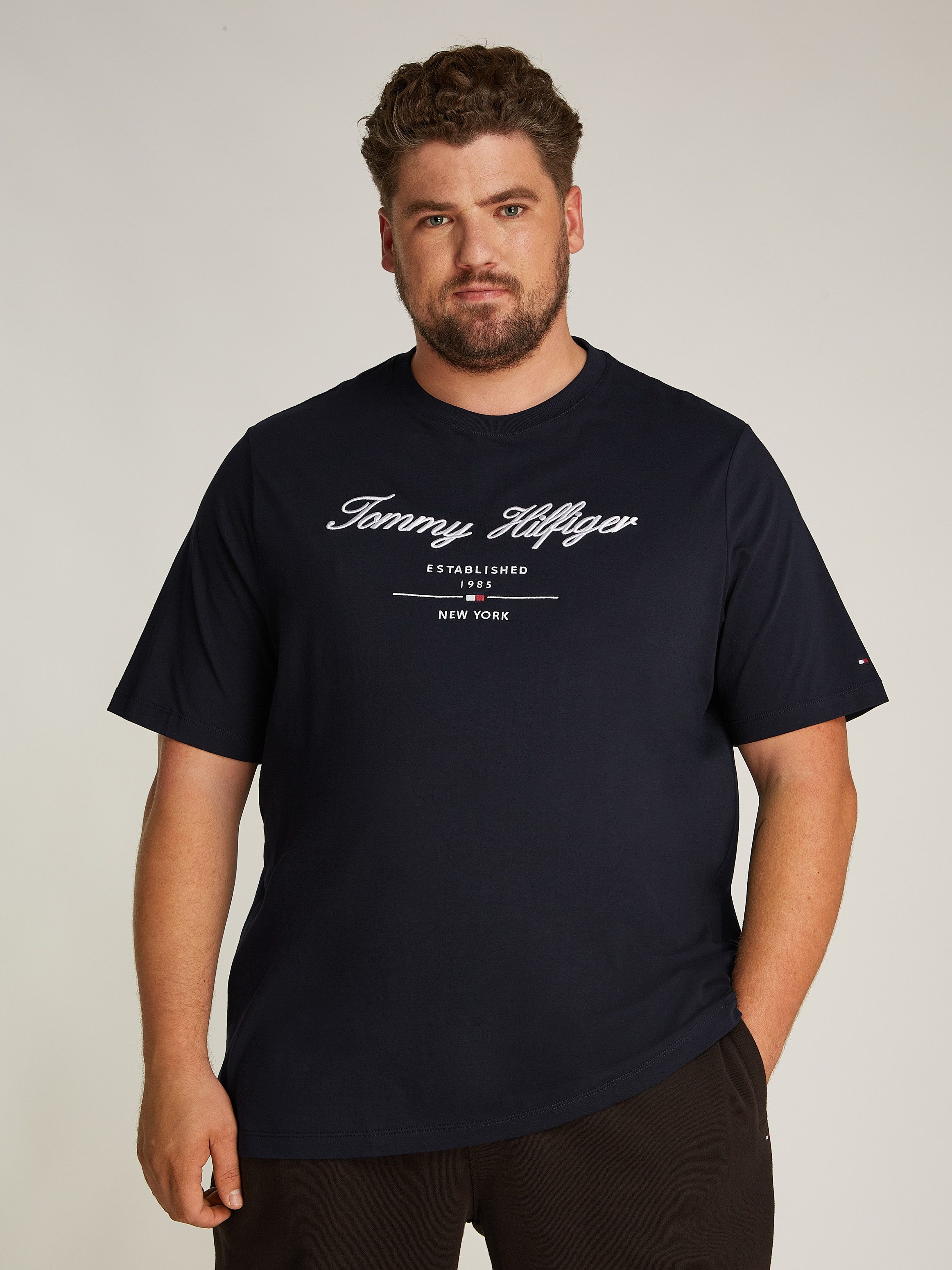 Tommy Hilfiger Big & Tall Rundhalsshirt günstig online kaufen