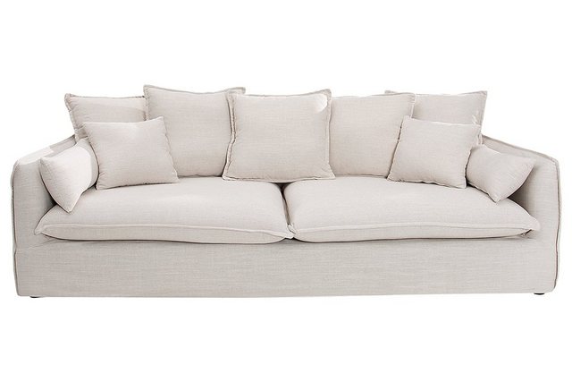 riess-ambiente 3-Sitzer HEAVEN 210cm natur · Hussensofa inkl. Kissen und ab günstig online kaufen