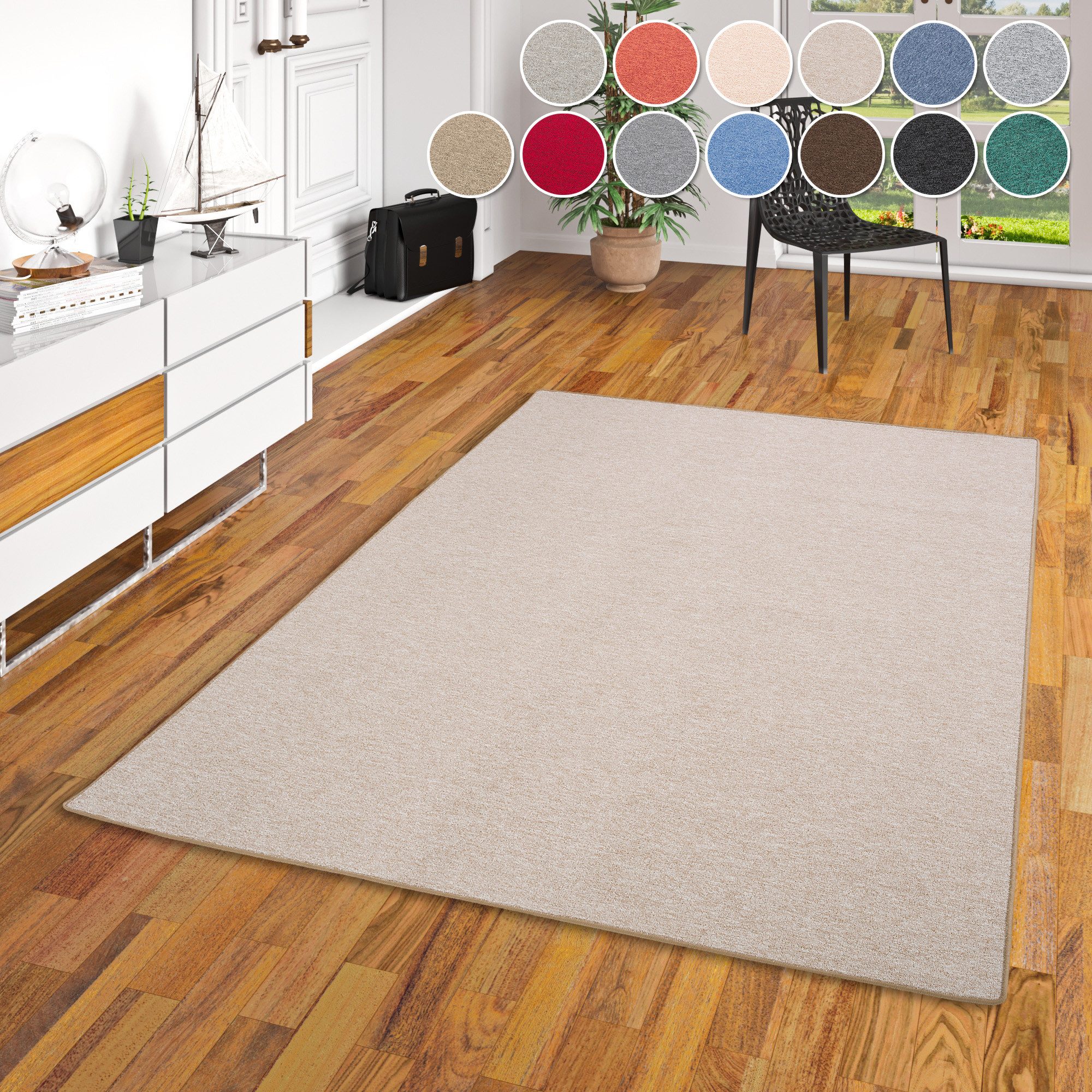 my home Teppich Fortis, Schlinge, Made günstig online kaufen
